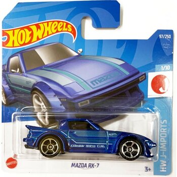 Hot Wheels Tekli Arabalar Mazda Rx-7 HCV76 - Renkli