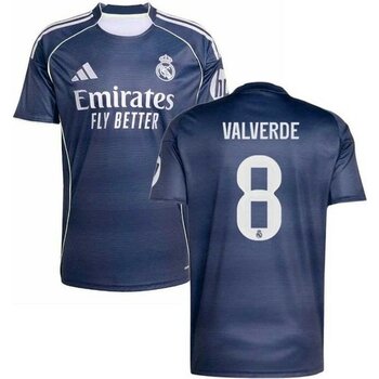 Real Madrid 2025/26 Yeni Sezon Valverde Deplasman Forması (New) - M - Standart