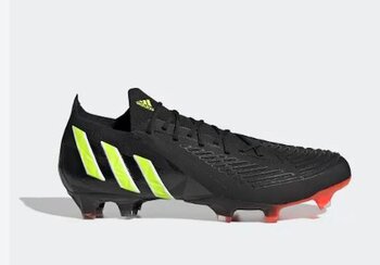 Adidas Predator Edge.1 Low Çim Saha Kramponu - Siyah Gw1023 P-97