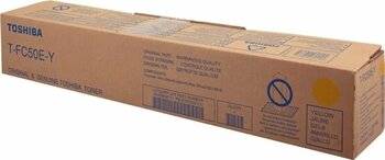 Toshiba T-FC505E-Y 33 600 sayfa Sarı Uyumlu: Toshiba E-Studio Serisi Toner