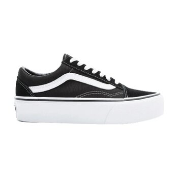 Vans Old Skool Platform Siyah-Beyaz 39 Sneaker