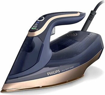 Philips Azur Dst8050/20 Mavi 260 g 3000 W SteamGlide Elite Buharlı Ütü