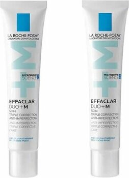 La Roche Posay Effaclar Duo+ M Akne Eğilimli Ciltler İçin Bakım Kremi 2 X 40 Ml