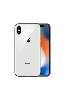 Yenilenmiş iPhone X 64 GB Gümüş Cep Telefonu (1 Yıl Garantili) - C Kalite