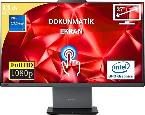 Lenovo ThinkCentre Neo 50a 12SA0013TR ATL10 27 inç 32 GB 1 TB Free Dos All in One PC
