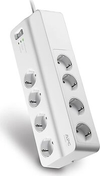 Schneider APC PM8-GR 2690 Joule Anahtarlı 8'li 2 m Akım Korumalı Priz