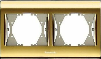 Panasonic Thea Blu Gold+Dore İkili Çerçeve - WBTF08025GL-TR