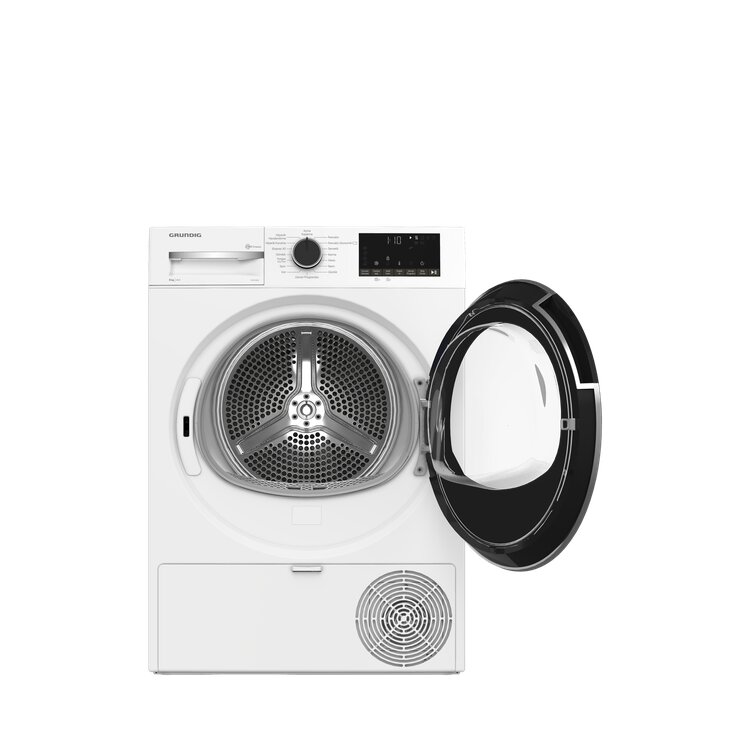 Grundig GPDH 9634 9 kg Beyaz Çamaşır Kurutma Makinesi