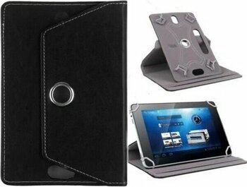 TeknoTren Lüks Standlı Apple iPad Air 2 A1567 Uyumlu Siyah Tablet Kılıfı