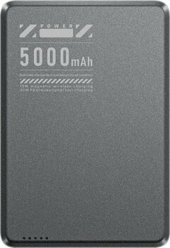 Cyke X6 Qı 2 5000 mAh Gri Manyetik Kablosuz Şarj Cihazı