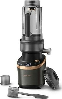 Philips Mutfak Robotu Seti Çok Amaçlı Blender Set Siyah-Bakır Meyve Sıkacağı Modüllü Yüksek Hızlı Blender