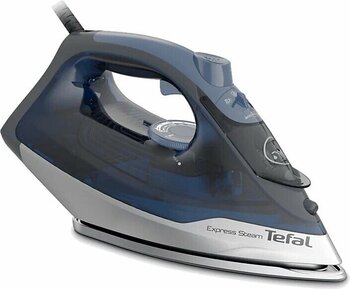 Tefal FV2868 Express Steam+ Mavi Gri 2500W Seramik Taban Buharlı Ütü