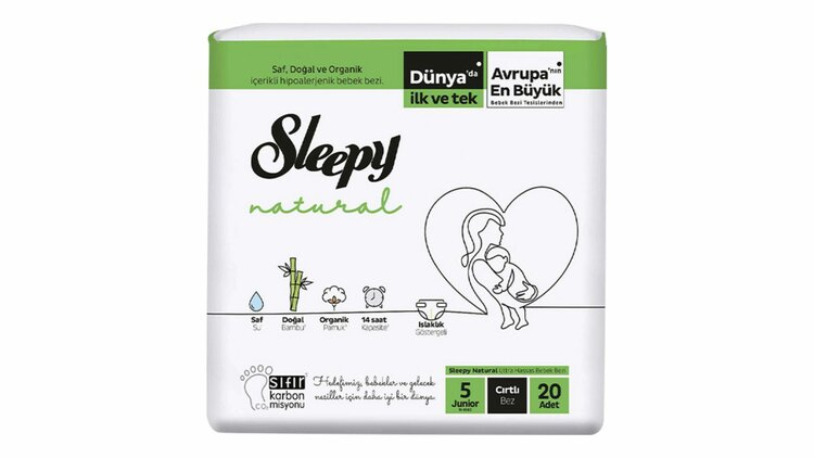 Sleepy Natural Bebek Bezi 5 Numara Junior 24 Adet 11-18 Kg