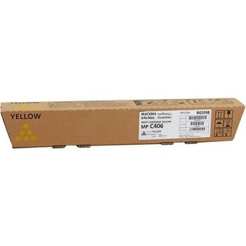 Ricoh Aficio MP-C306 Sarı Orijinal Fotokopi Toner