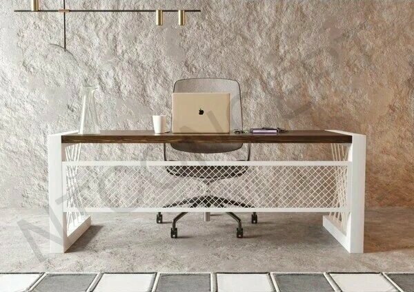 Ntconcept Alfa Koyu Ceviz 100 x 260 cm Ofis Masası