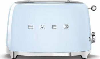 Smeg TSF01 Pastel Mavi 2 Hazne Ekmek Kızartma Makinesi