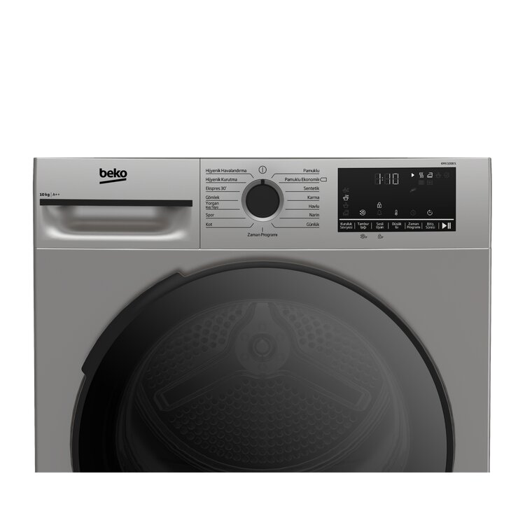 Beko KMX 1000 S 10 kg Gümüş Çamaşır Kurutma Makinesi