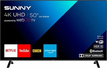 Sunny SN50FMN242 4K Ultra HD 50 inç LED Smart TV