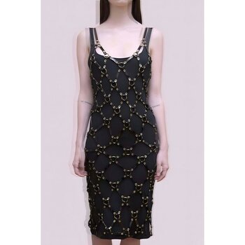 Hobilinka Deri Elbise - BRF435 - Siyah