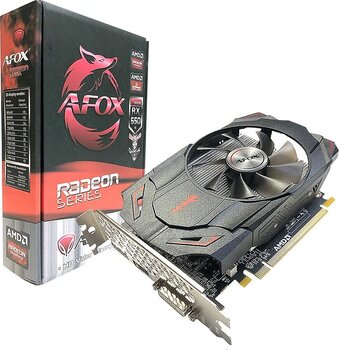 Afox RX 550 AFRX550-4096D5H4-V4 128 Bit GDDR5 4 GB Ekran Kartı