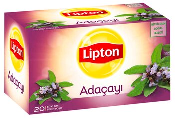 Lipton Bitki Çayı Adaçayı Bardak Poşet 20'li 30 Gr