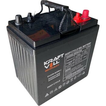 Kraftvoll 6V 230/242 Ah Jel Akü (260*180*254*274) (31 Kg)