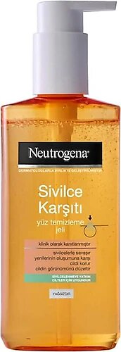 Neutrogena Sivilce Karşıtı Yağsız Yüz Temizleme Jeli 200 ml