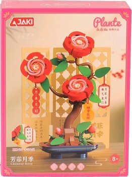 Jaki JK001 Gül Modeli 262 Parça Blok Oyuncak
