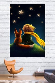 Vendini Hepimizin Çocukluğu Küçük Prens Duvar Örtüsü Duvar Halısı Wall Tapestry