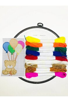 İDİL Kanaviçe Etamin Kiti Nakış Seti 001