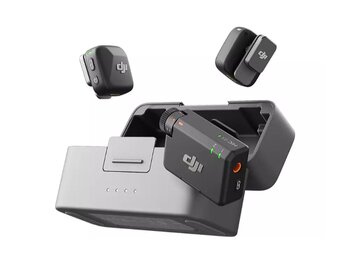 Dji Mic Mini 2Tx + 1Rx + Charging Case Mikrofon (Distribütör Garantili) Siyah