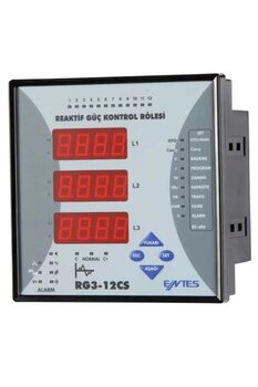 ENTES RG3-12C Reaktif Güç Kontrol Rölesi