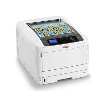 Okı 47228002 C824DN Euro A3/a4 Tek Fonksiyonlu Renkli Lazer Yazıcı A4:26PPM A3:14PPM - Gri