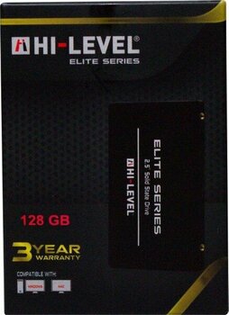 Hi-Level 2.5" 128 GB SATA 3 SSD – 560 MB/s Okuma, 540 MB/s Yazma Hızı, Masaüstü ve Laptop Uyumlu Yüksek Performans