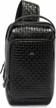 Tergan Siyah Hakiki Deri Erkek Çapraz Askılı Çanta - S1AC00021524-V2D