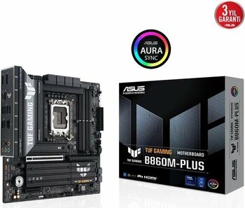 Asus Tuf Gamıng B860M-Plus Intel B860 Micro ATX LGA 1851 Anakart