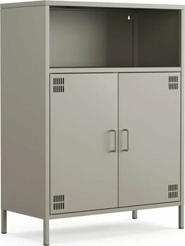 Furni24 Pera Metal Dolap 2 Kapılı, Açık Raflı 80,50 X 40 X 109,50 Cm - 9 Renk Seçeneği Bulunmaktadır