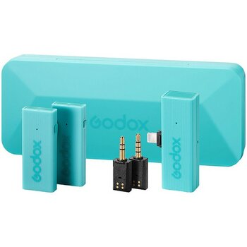 Godox Movelink Mini Kablosuz Mikrofon Kit2 (Apple Uyumlu/yeşil)