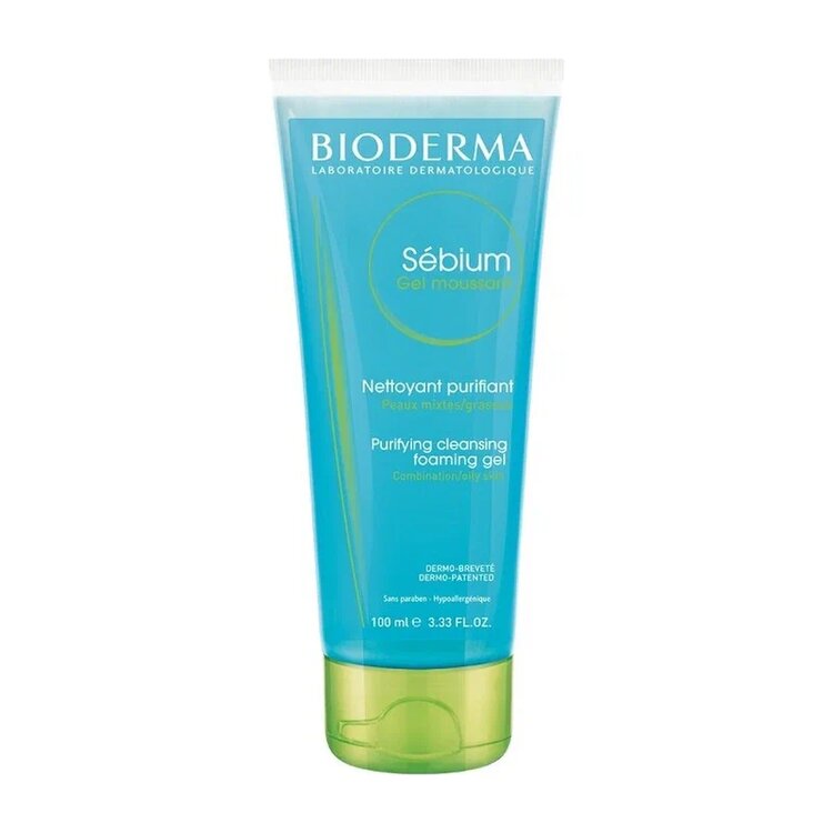 Bioderma Sebium Foaming 100 ml Karma Yağlı Ve Akne Eğilimli Ciltler Için Yüz Temizleme Jeli