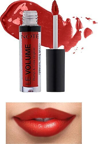 Note Le Volume Plump & Care Lipgloss Dudak Parlatıcısı 06 Hearthbreaker - Kırmızı