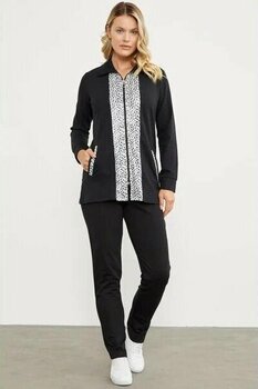 Sementa Yüksek Yaka Kumaş Garnili Eşofman Takım Siyah L Eşofman Takımı