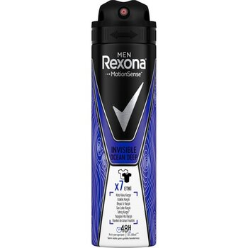 Rexona Men Erkek Anti-Perspirant Sprey Deodorant Invisible Ocean Deep 150 ML 1 Adet