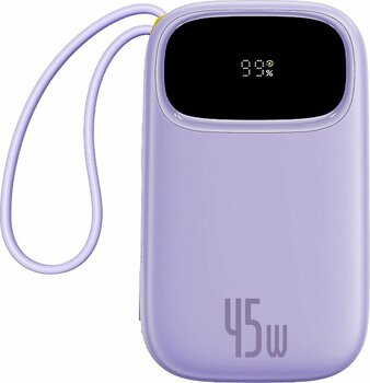 Baseus EnerFill FC31 Mor 10000 mAh Hızlı Şarj Powerbank