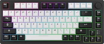 Dareu EK75 Pro Beyaz RGB Kablolu/Kablosuz Mekanik Oyuncu Klavyesi