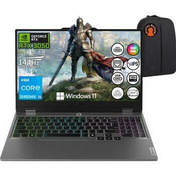 Lenovo Loq İ5-12450HX RTX3050 32GB Ram 2tb SSD 15.6" Fhd IPS 144Hz W11 Taşınabilir Bilgisayar - 2 TB - 32 GB