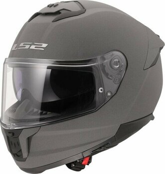 Ls2 Stream 2 Mat Concrete Kask - Mat Gri - M