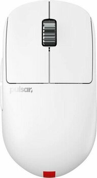 Pulsar X2H Es White Wireless Size 2 Medium 8k Hz Kablolu + 4K Hz Kablosuz Simetrik Gaming Mouse (PX2HES22) - Beyaz