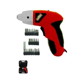 Attlas Eco Vd 4.8v Çantalı Şarjlı Tornavida 24 Parça