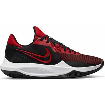 Nike Precision Vı  Basketbol Ayakkabı DD9535-002-SIYAH-KRMZ - 47 - Siyah - Kırmızı