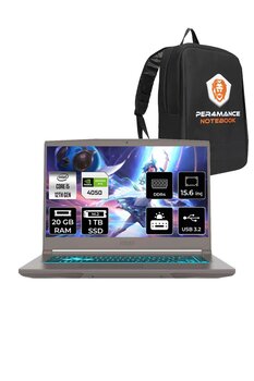 Msi Thin 15 I5 12450h 20gb 1tb Ssd Rtx4050/6gb 15.6" Fhd 144hz Fdos B12ve27tr & Per4 Çanta
